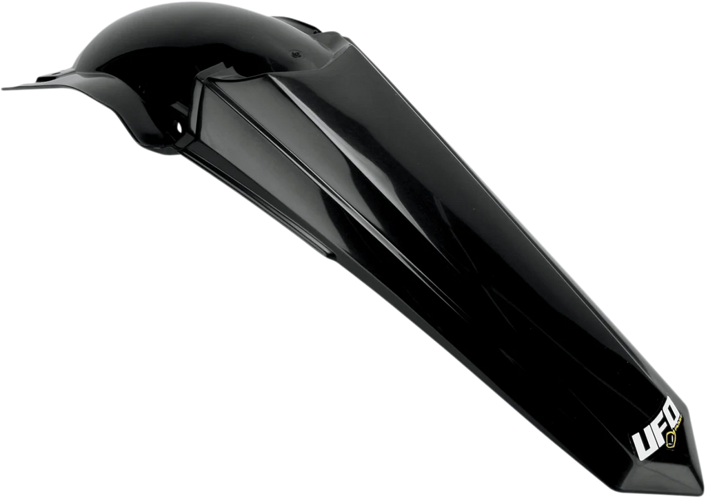UFO MX Rear Fender - Black - Main Product View