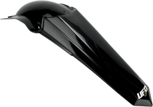 Load image into Gallery viewer, UFO MX Rear Fender - Black - Main Product View