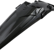 Load image into Gallery viewer, UFO MX Rear Fender - Black - Main Product View