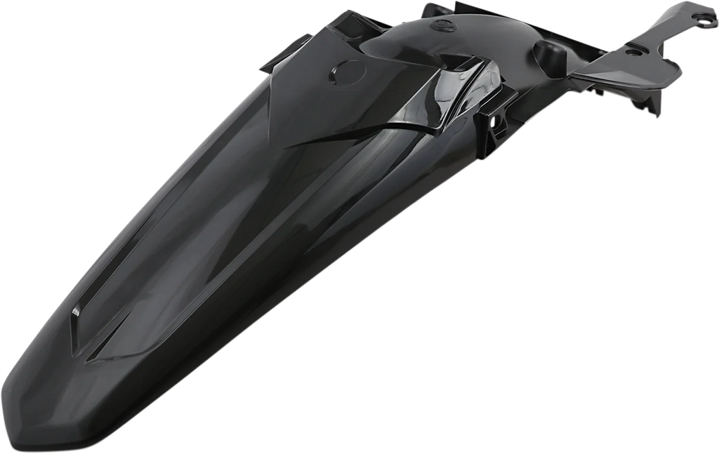 UFO MX Rear Fender - Black - Main Product View
