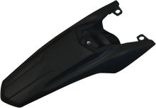 Load image into Gallery viewer, UFO MX Rear Fender - Black - Main Product View