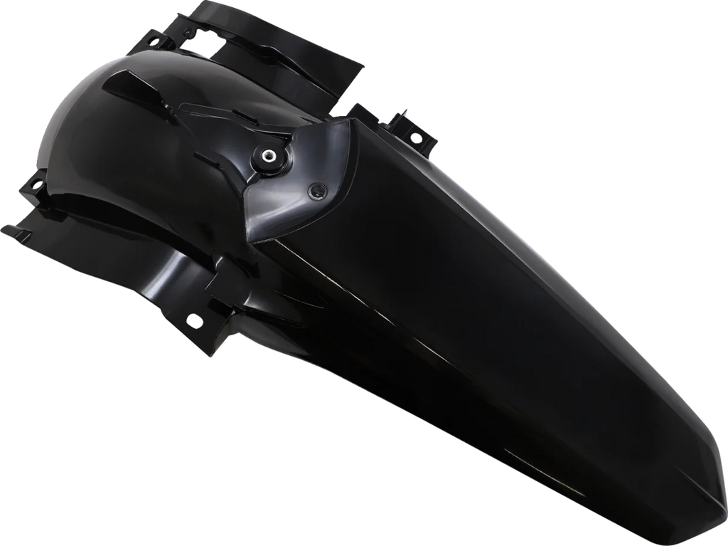 UFO MX Rear Fender - Black - Main Product View