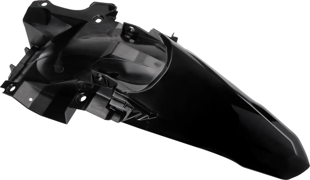 UFO MX Rear Fender - Black - Main Product View