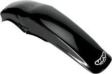 Load image into Gallery viewer, UFO MX Rear Fender - Black - Main Product View
