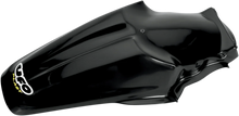 Load image into Gallery viewer, UFO MX Rear Fender - Black - Main Product View