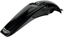 Load image into Gallery viewer, UFO MX Rear Fender - Black - Main Product View