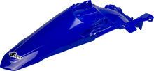 Load image into Gallery viewer, UFO MX Rear Fender - Blue - Back View
