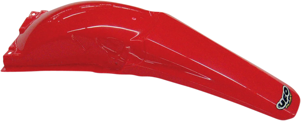 UFO MX Rear Fender - CR Red - Main Product View
