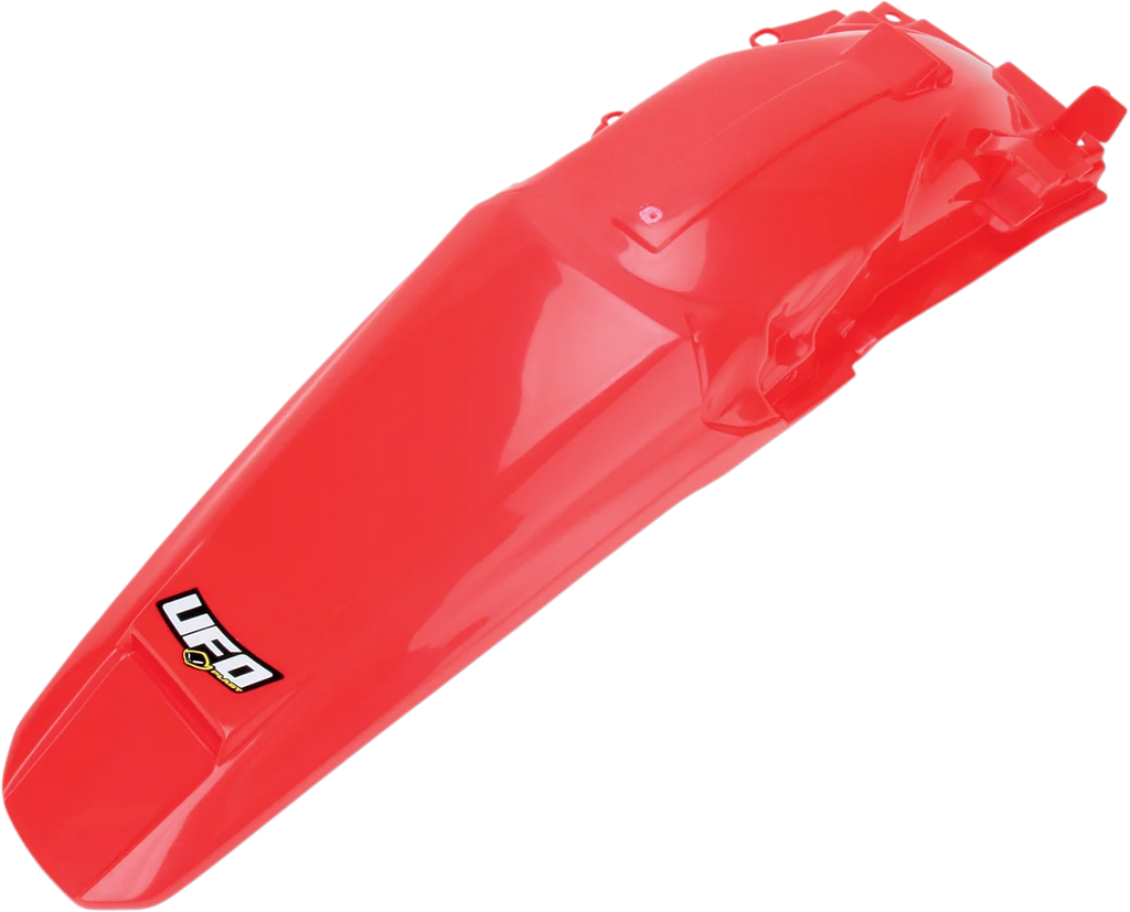 UFO MX Rear Fender - CR Red - Main Product View