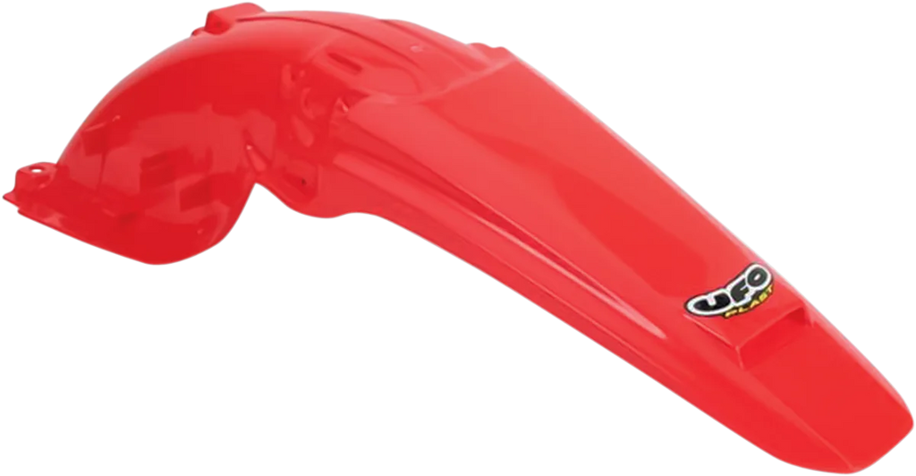 UFO MX Rear Fender - CR Red - Main Product View