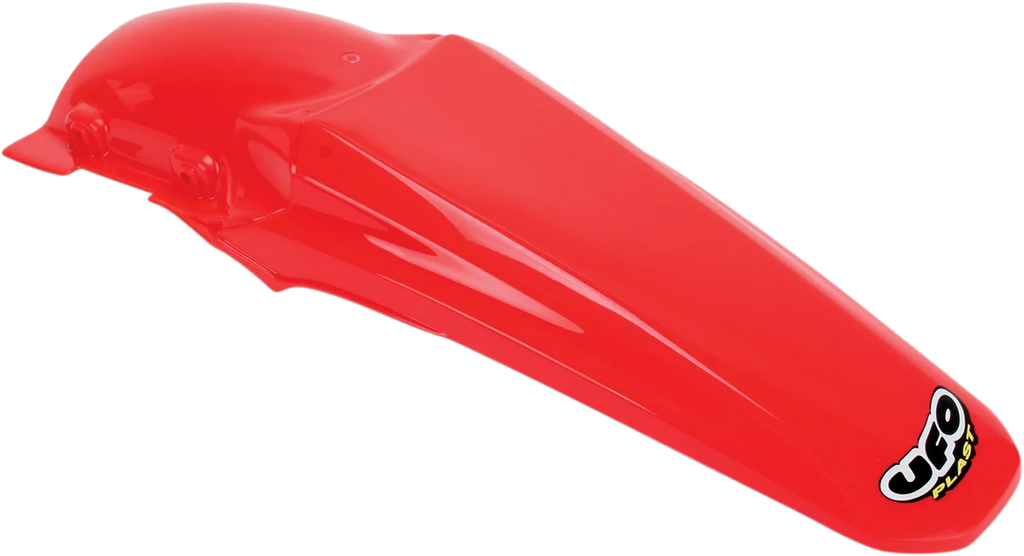 UFO MX Rear Fender - CR Red - Main Product View