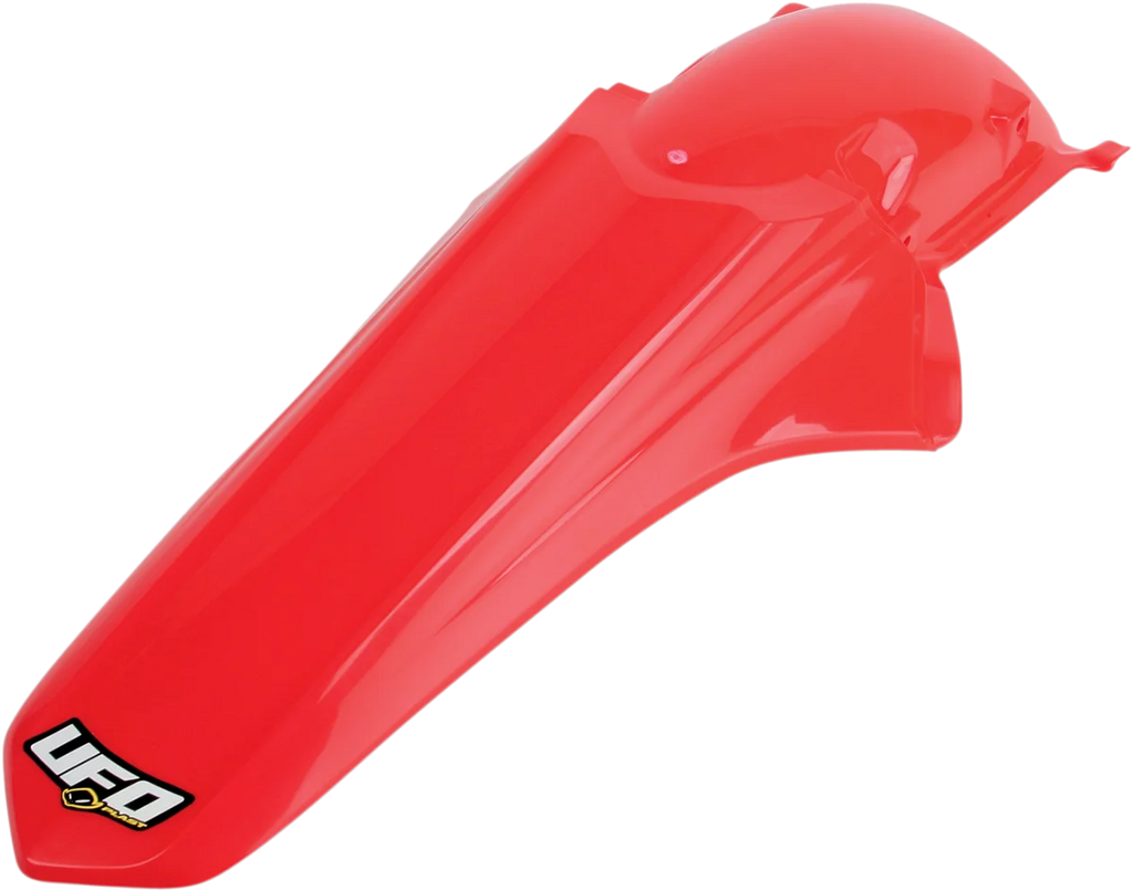 UFO MX Rear Fender - CR Red - Main Product View