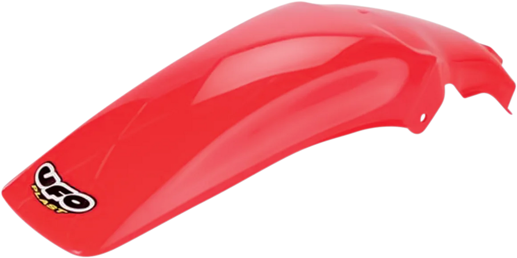 UFO MX Rear Fender - CR Red fits CR - Main Product View