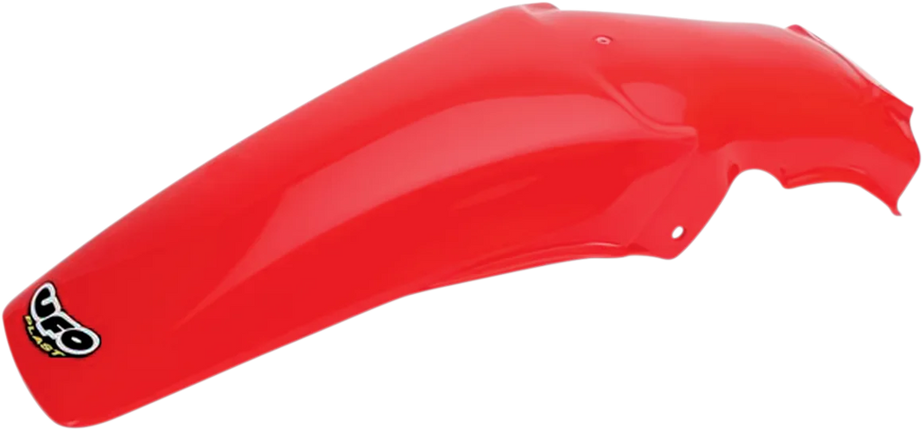 UFO MX Rear Fender - CR Red fits CR - Main Product View