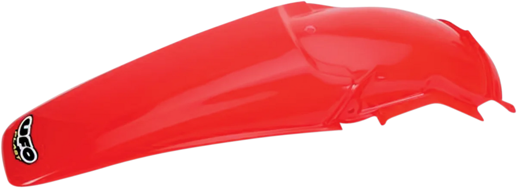 UFO MX Rear Fender - CR Red fits CR - Main Product View