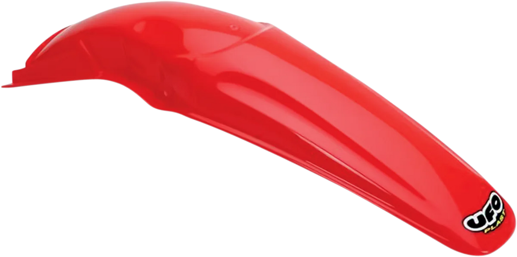 UFO MX Rear Fender - CR Red fits CR - Main Product View