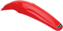 Load image into Gallery viewer, UFO MX Rear Fender - CR Red fits CR - Main Product View