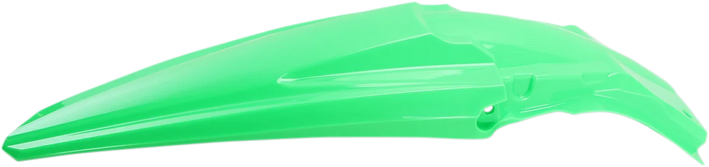 UFO MX Rear Fender - Fluorescent Green - Main Product View