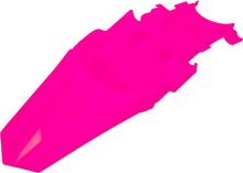 Load image into Gallery viewer, UFO MX Rear Fender - Fluorescent Pink - Main Product View