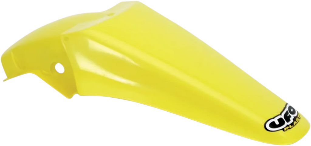 UFO MX Rear Fender - Fluorescent Yellow - Main Product View