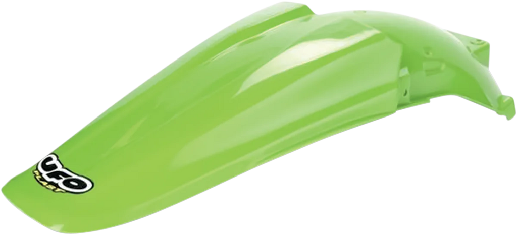 UFO MX Rear Fender - Green fits KX - Main Product View
