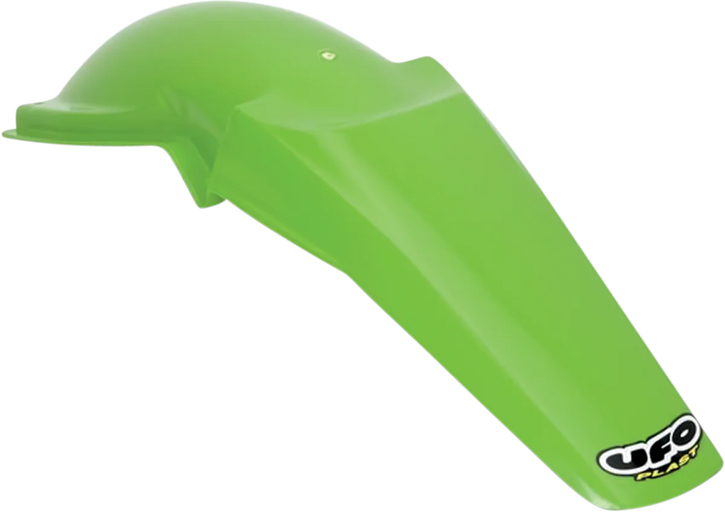 UFO MX Rear Fender - Green fits KX - Main Product View