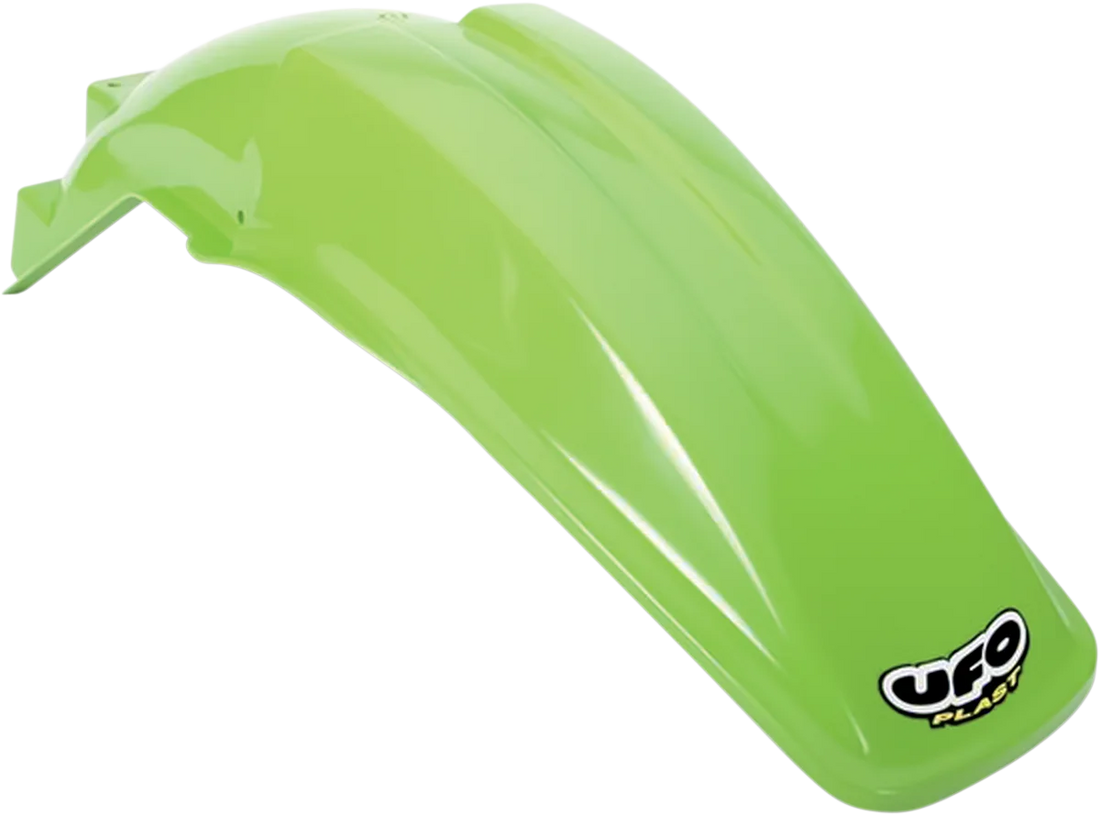 UFO MX Rear Fender - Husky Blue - Side View