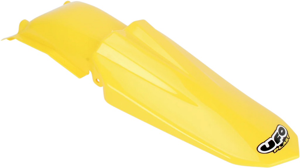 UFO MX Rear Fender - Husky Yellow - Main Product View