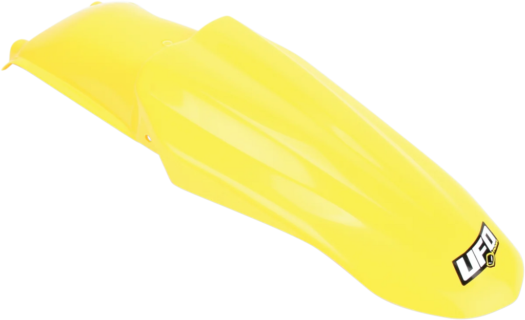 UFO MX Rear Fender - Husky Yellow - Main Product View