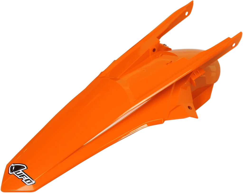 UFO MX Rear Fender - KTM Orange - Main Product View