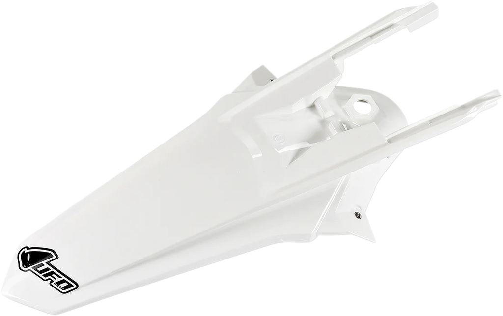 UFO MX Rear Fender - KTM White - Main Product View