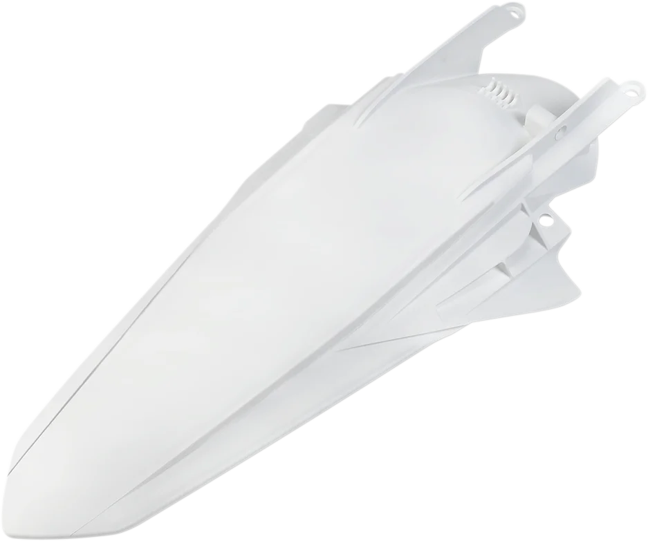 UFO MX Rear Fender - KTM White - Main Product View