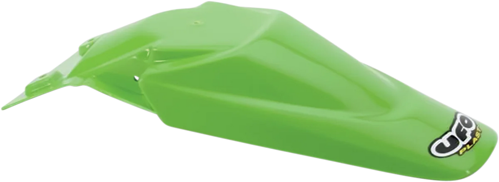 UFO MX Rear Fender - KX Green - Main Product View
