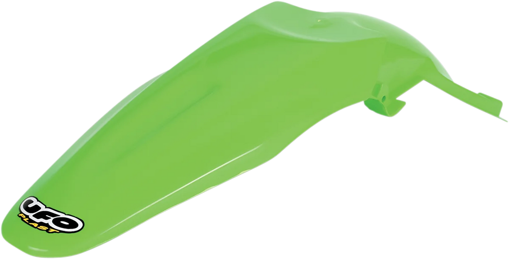 UFO MX Rear Fender - KX Green - Main Product View
