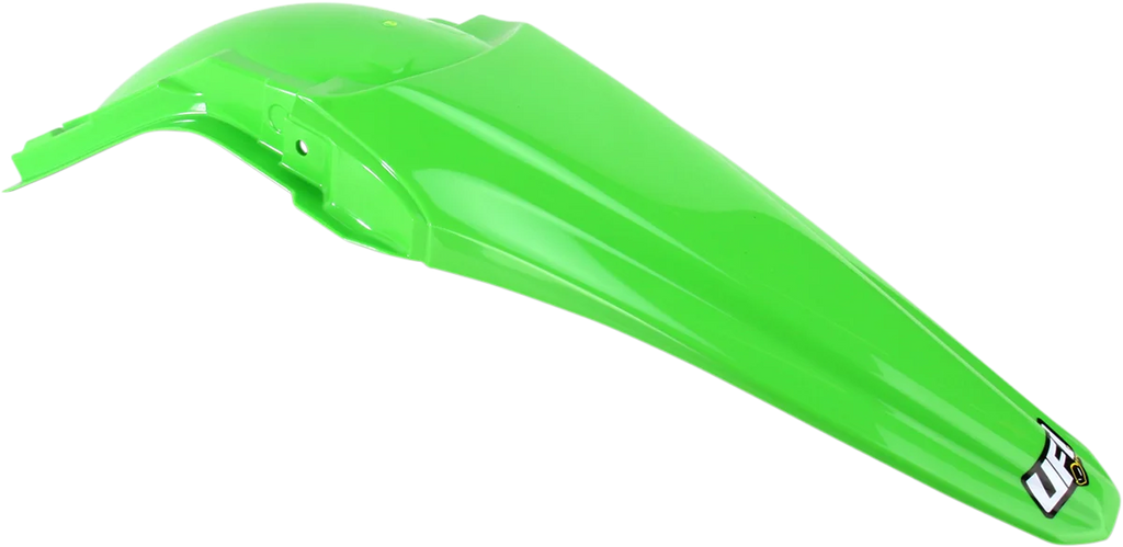 UFO MX Rear Fender - KX Green - Main Product View