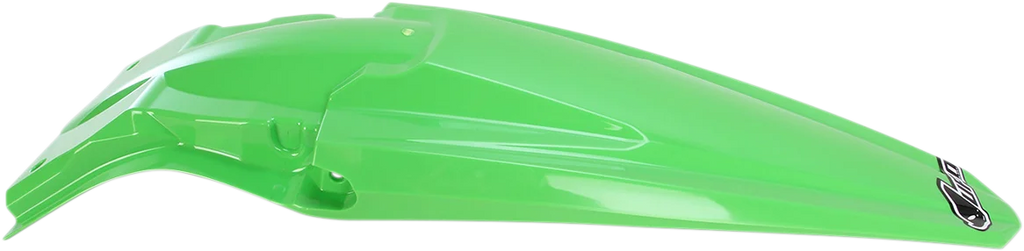 UFO MX Rear Fender - KX Green - Main Product View