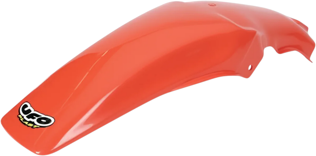 UFO MX Rear Fender - Orange fits 1990 Honda CR - Main Product View