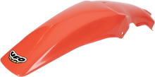 Load image into Gallery viewer, UFO MX Rear Fender - Orange fits 1990 Honda CR - Main Product View