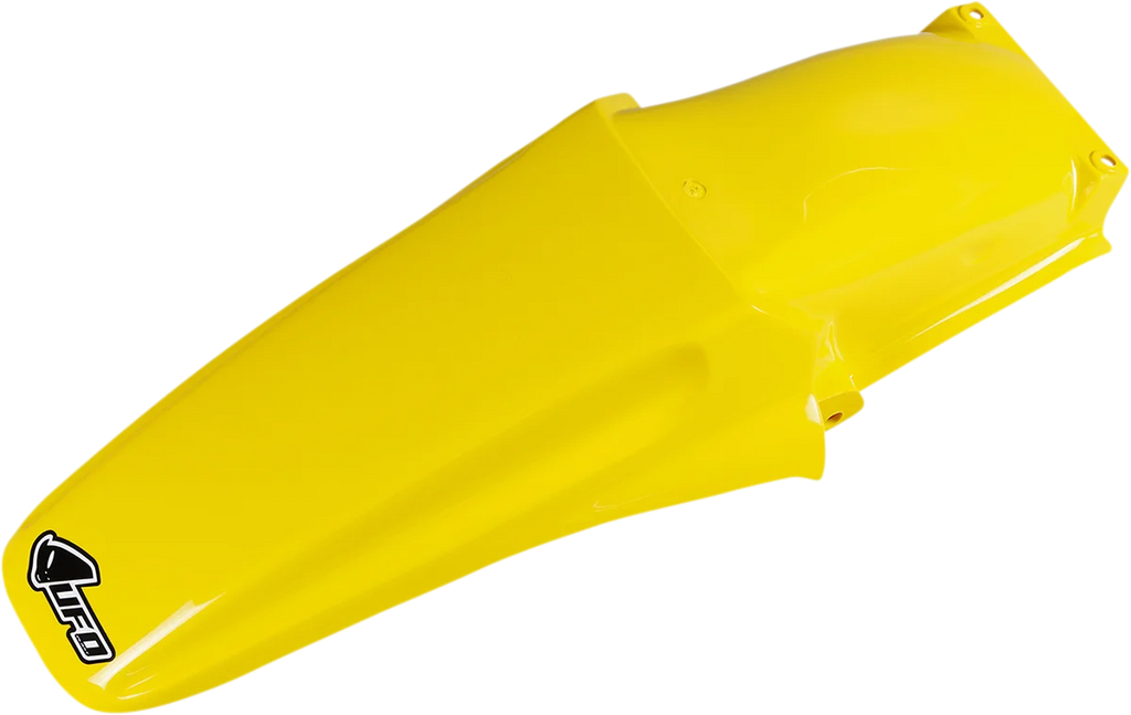 UFO MX Rear Fender - RM Yellow - Main Product View
