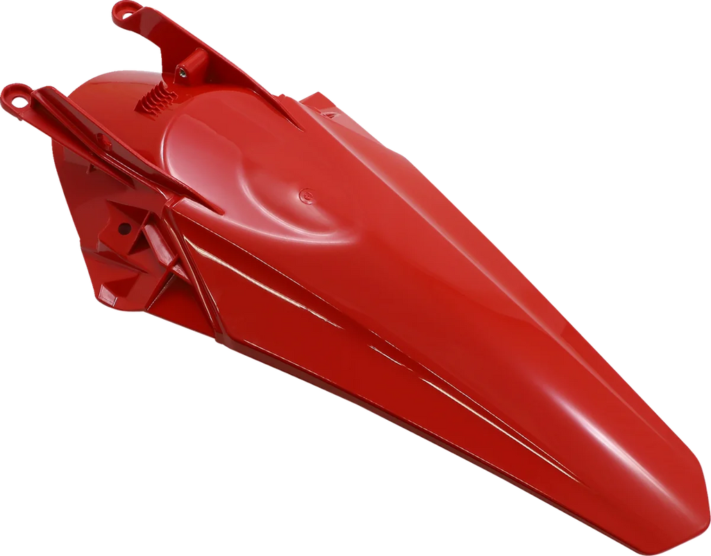 UFO MX Rear Fender - Red - Main Product View