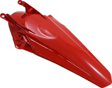 Load image into Gallery viewer, UFO MX Rear Fender - Red - Main Product View