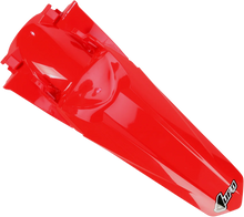 Load image into Gallery viewer, UFO MX Rear Fender - Red - Main Product View
