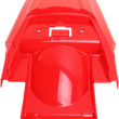 Load image into Gallery viewer, UFO MX Rear Fender - Red - Installation View