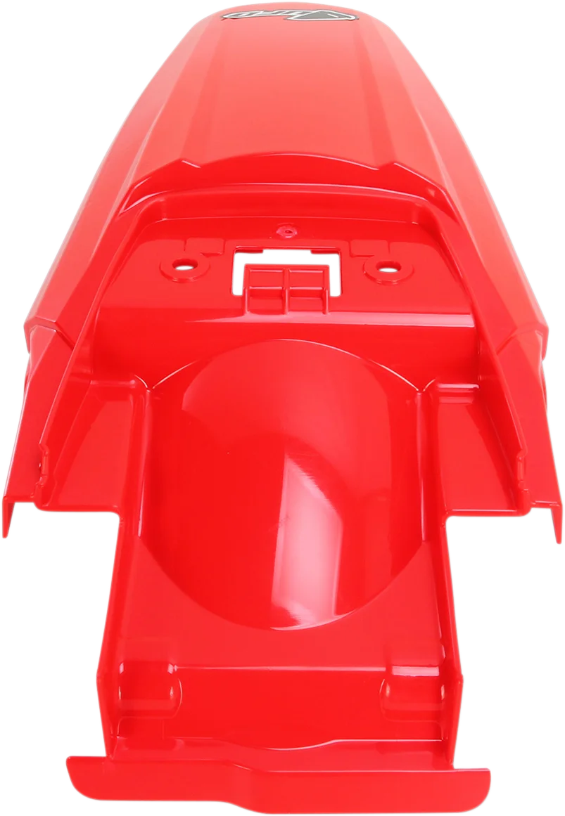 UFO MX Rear Fender - Red - Installation View
