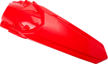 Load image into Gallery viewer, UFO MX Rear Fender - Red - Main Product View