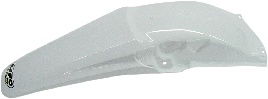 UFO MX Rear Fender - White - Main Product View