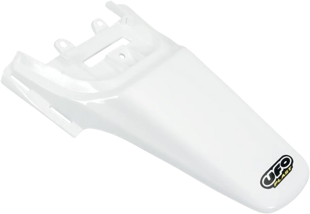 UFO MX Rear Fender - White - Main Product View