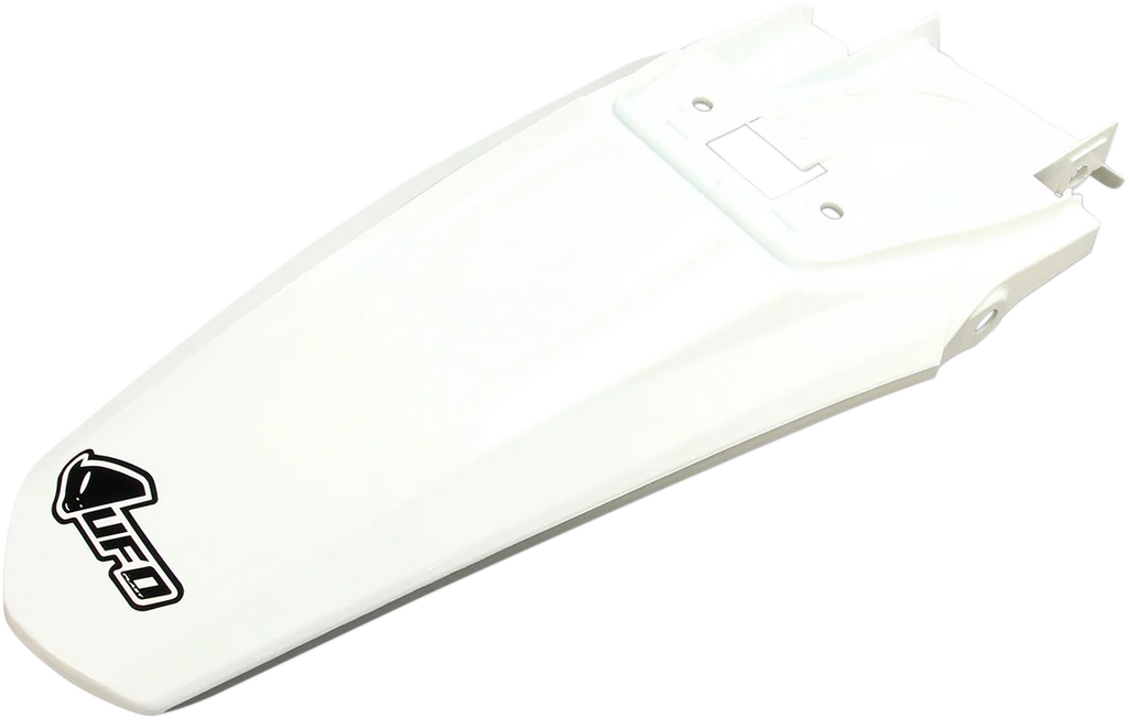 UFO MX Rear Fender - White - Main Product View