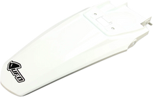 Load image into Gallery viewer, UFO MX Rear Fender - White - Main Product View