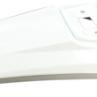 Load image into Gallery viewer, UFO MX Rear Fender - White - Installation View